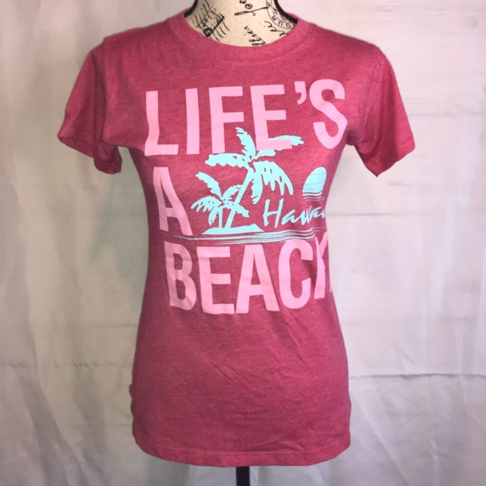 Island girl pink t shirt